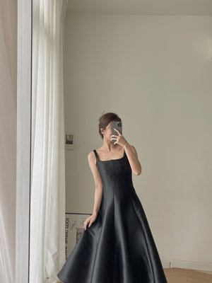 Hepburn Classy Dress / 赫本风收腰显瘦连