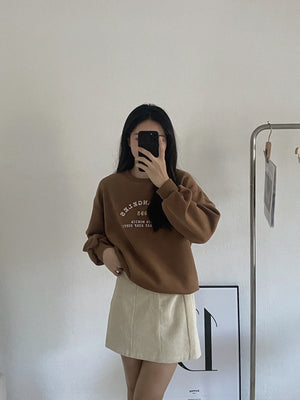 Super Comfy LA Sweater / 超舒适字母宽松卫衣