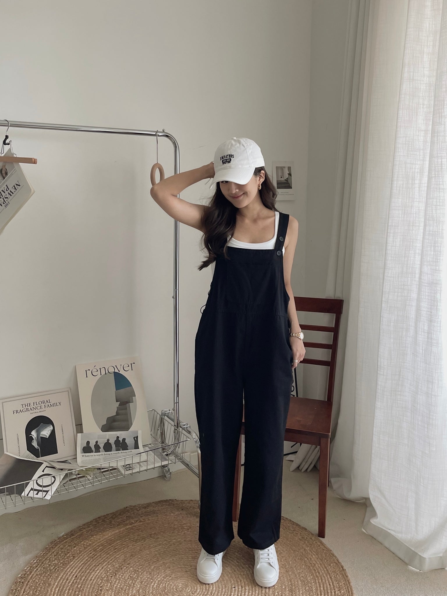 Katz Washed Cotton Overall / 洗水棉背带长裤