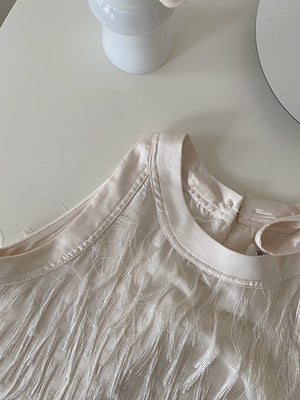 [Ready Stock] Tessel Halterneck Dress / 流苏挂脖裙