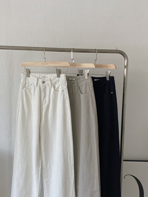 Jaylin Jeans Trousers / 显腿长牛仔直筒长裤