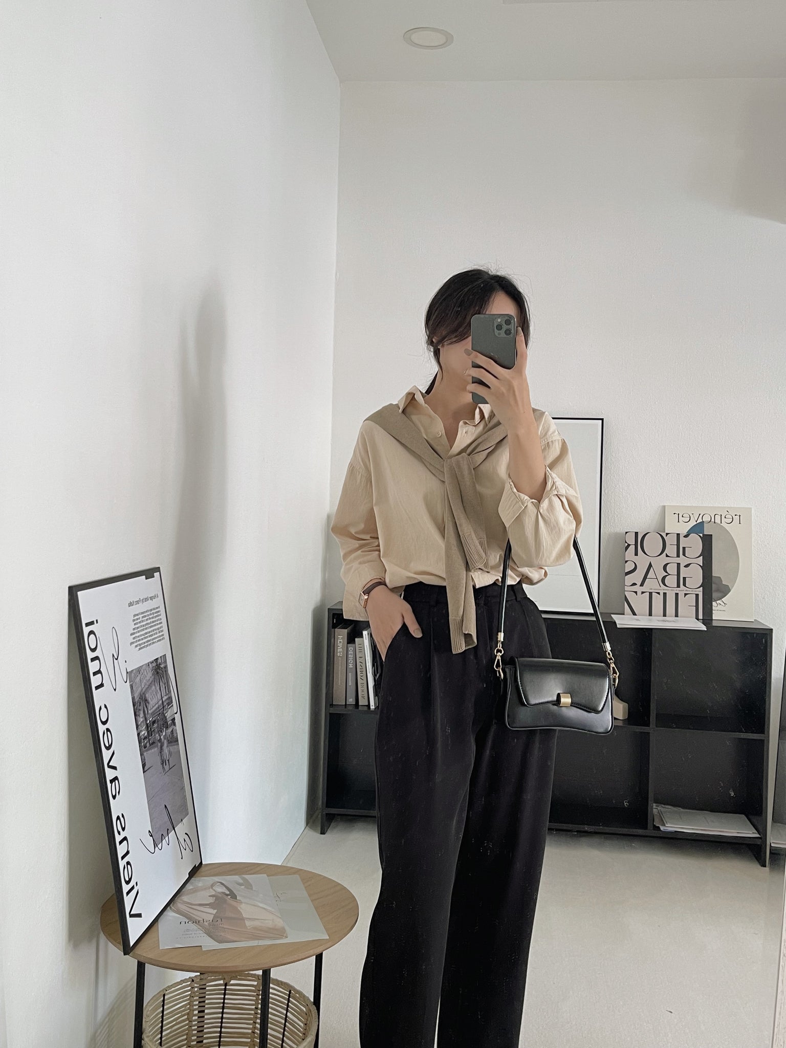 Straight Slack Pants / 笔直西装长裤