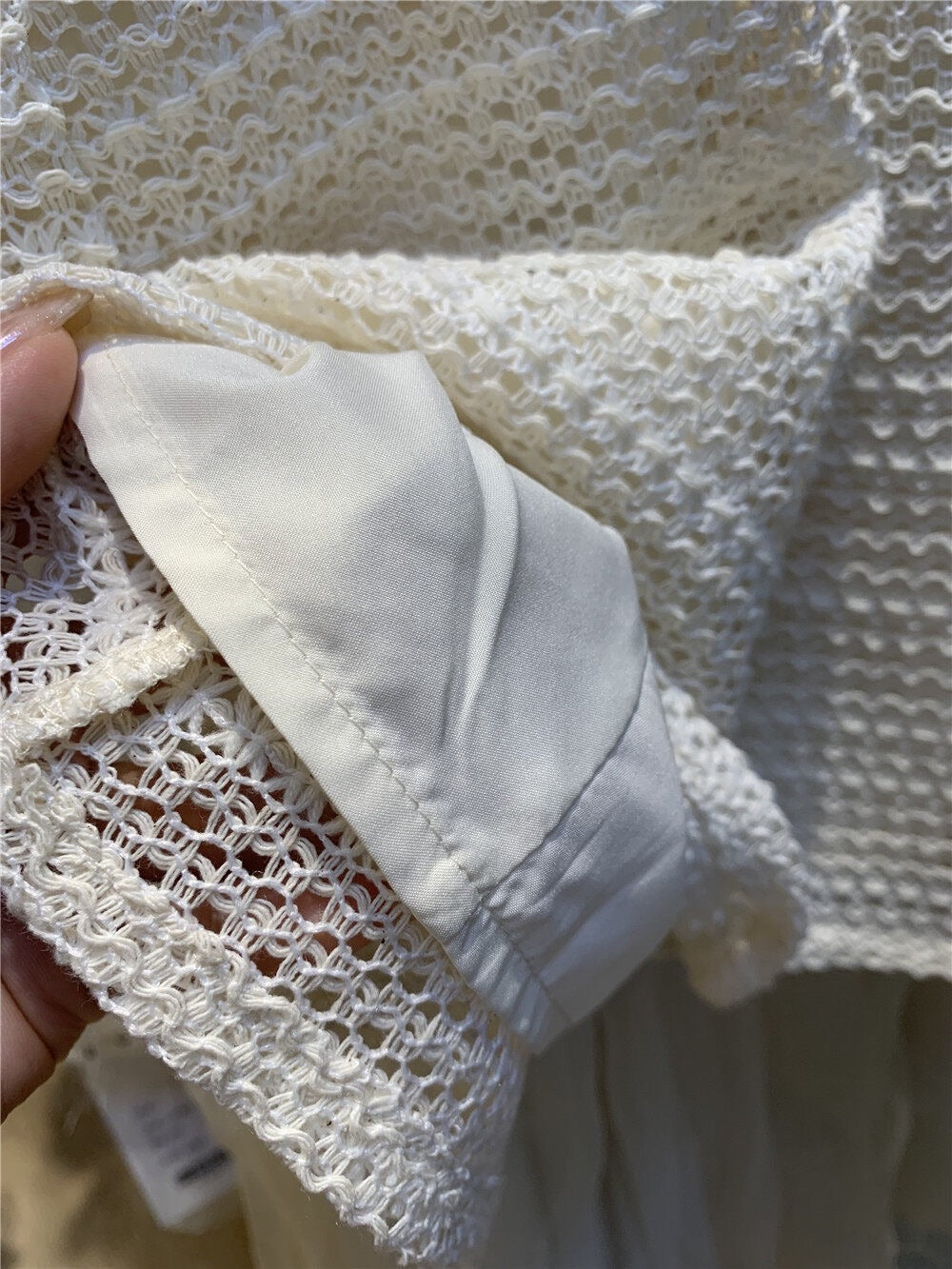 Rosa Crochet Dress / 钩花清新吊带连衣裙