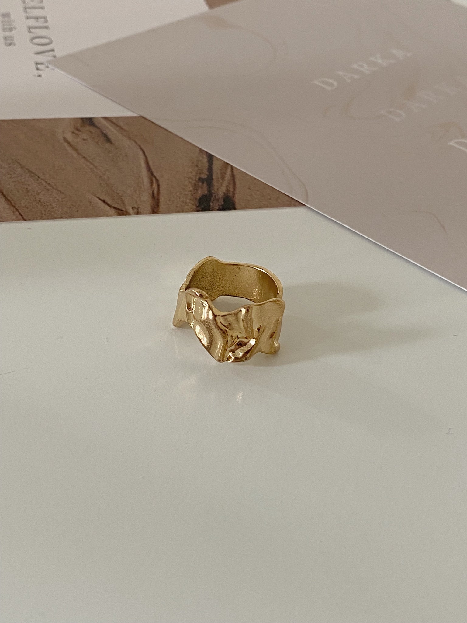 Monica Textured Ring / 調節肌理感戒指
