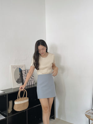 Suit A-line Skirt / 西装料A字裙